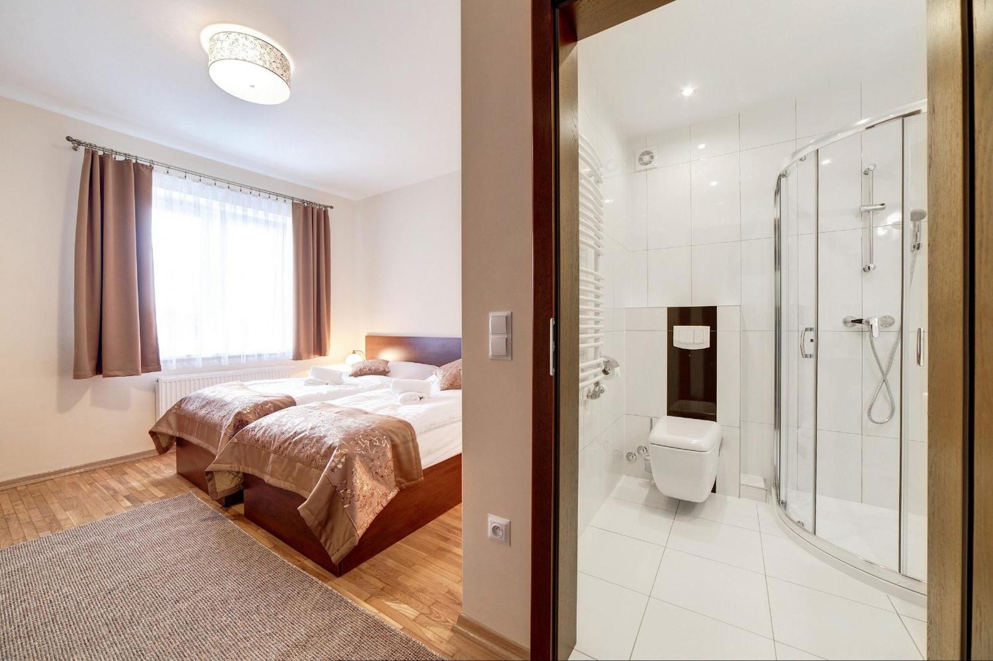 Lesna Polana- Blisko Centrum, Mini Spa, Cicha, Spokojna Okolica, Parking Gratis Krynica Zdroj Ruang foto